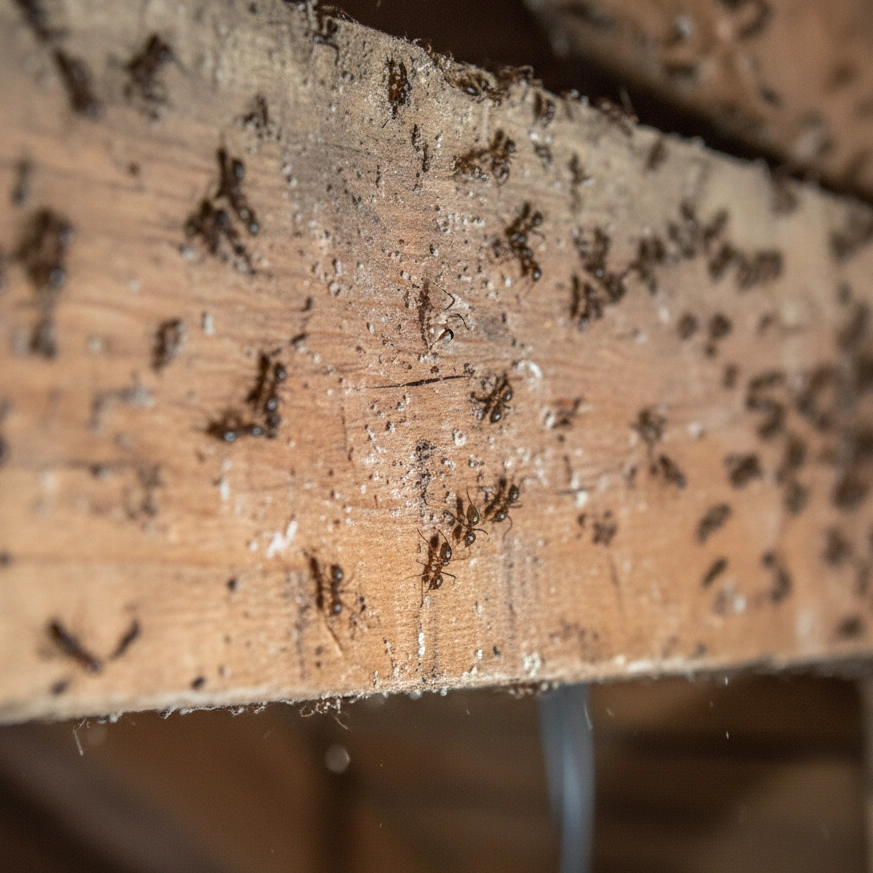 Fourmi des murs Lasius emarginatus — traitement échoppes bordelaises, expert anti-fourmis Bordeaux